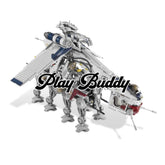 Star Wars Republic Dropship With AT OT Walker 1808PCS (10195) Building Blocks Republic Dropship With AT OT Walker